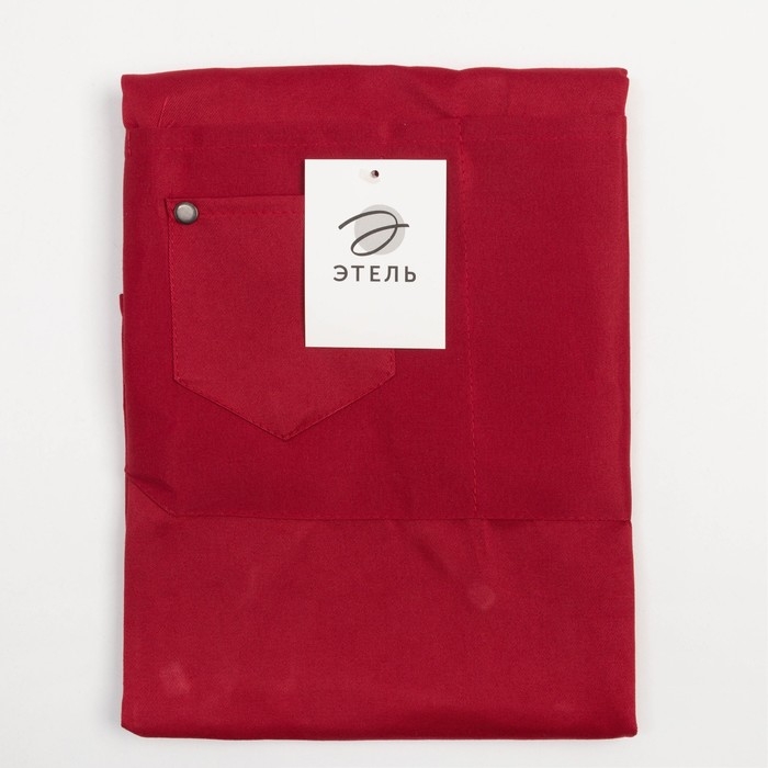 Фартук Этель "Стиль" цв.красный 70 х80см, 80% п/э, 20% хлопок