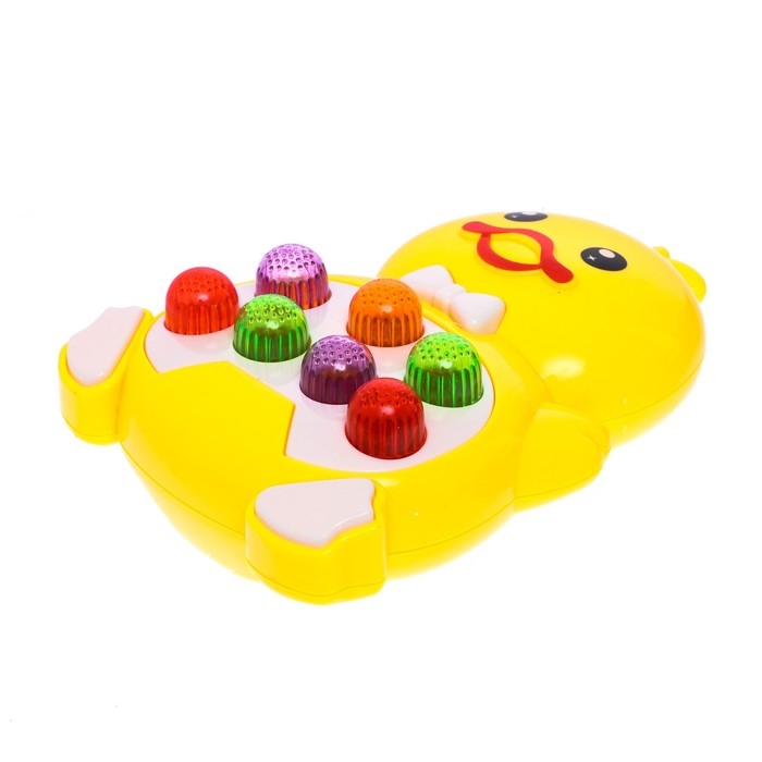 Музыкальная игрушка &laquo;Весёлый утёнок&raquo;, звук, свет