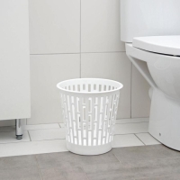 Корзина для мусора Альтернатива &laquo;Матрица&raquo;, 9 л, цвет белый