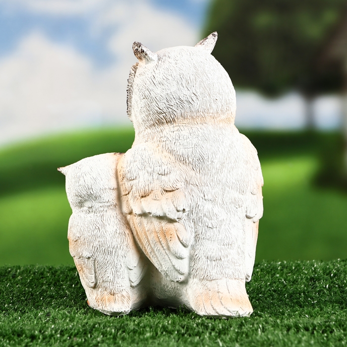 Садовая фигура Садовая фигура "Полярные совы" 13х10х18см