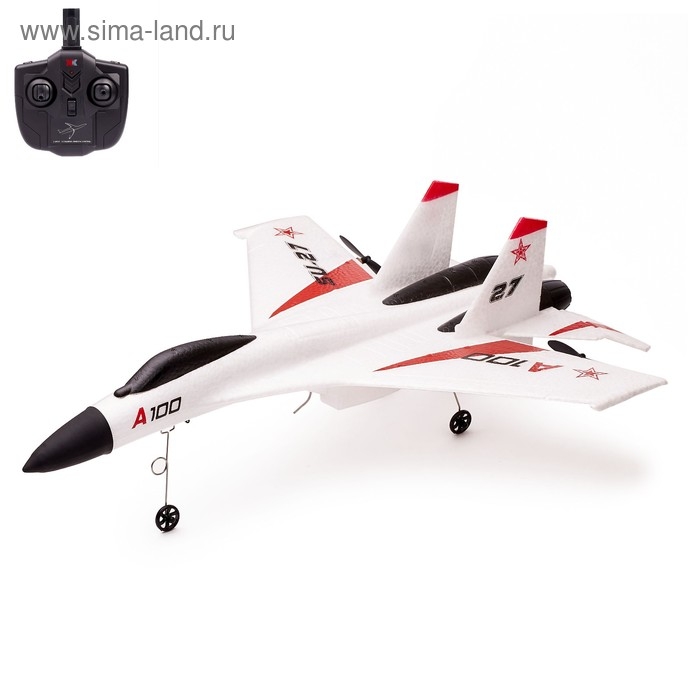 Самолет радиоуправляемый &laquo;Истребитель&raquo;, гироскоп, стабилизация движения