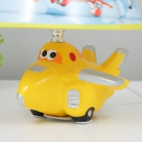 Настольная лампа "Самолет" E14 15Вт желтый 10х20х25 см RISALUX Настольная лампа "Самолет" E14 15Вт желтый 10х20х25 см RISALUX