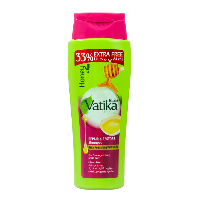 Шампунь для волос DaburVATIKA Naturals Repair & Restore исцеление и восстановление, 400 мл Шампунь для волос DaburVATIKA Naturals Repair & Restore исцеление и восстановление, 400 мл