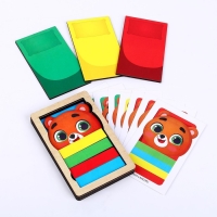 Настольная игра. Повтори по образцу &laquo;Мишутка&raquo;