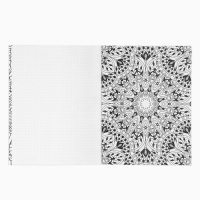 Ежедневник-смешбук с раскраской антистресс &laquo;365 творческий дней&raquo;, А5 80 листов