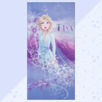 Полотенце  "Холодное сердце" 70х146&plusmn;2 см, 100% хлопок  160гр/м2