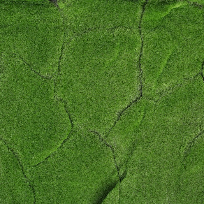 Мох искусственный, декоративный, полотно 1 × 1 м, рельефный, горный, зелёный, Greengo Мох искусственный, декоративный, полотно 1 × 1 м, рельефный, горный, зелёный, Greengo