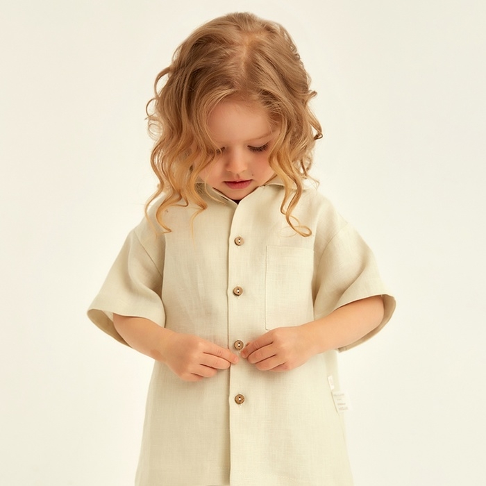 Костюм детский домашний SL HOME р 32 (110-116), молочный Костюм детский домашний SL HOME р 32 (110-116), молочный