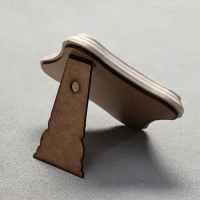 Скрижаль "Молитва Пресвятой Богородице", цвет жемчуг, 17,5х17,5х2 см, берёза