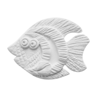 Декорация настенная, гипсовое панно "Рыбы", 7 шт Декорация настенная, гипсовое панно "Рыбы", 7 шт