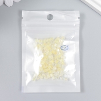 Бисер стекло 6/0 "Кубик. Полупрозрачный. Жёлтый" 10 гр Бисер стекло 6/0 "Кубик. Полупрозрачный. Жёлтый" 10 гр