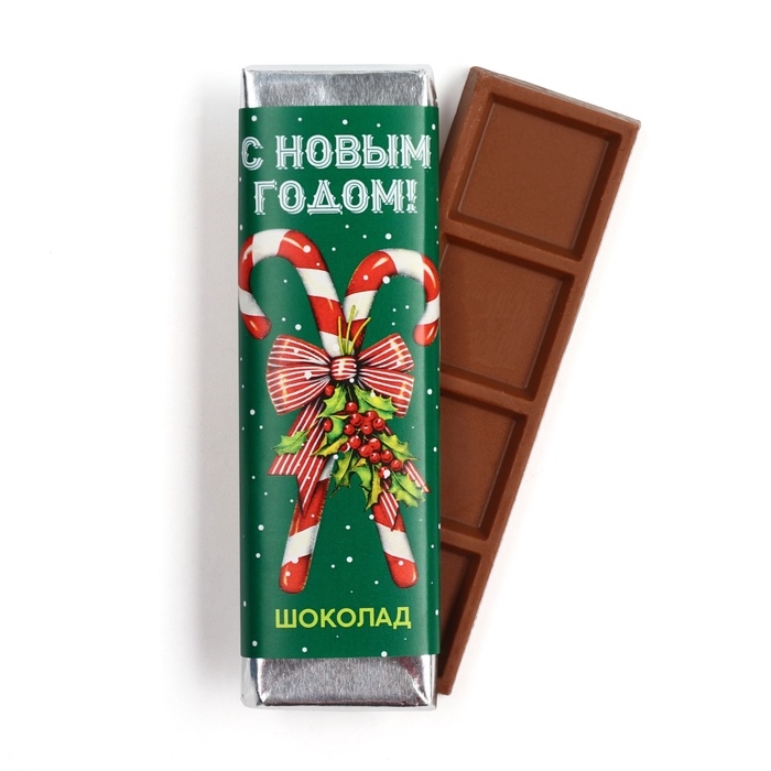 Кондитерская плитка «С новым годом», 18 г. Кондитерская плитка «С новым годом», 18 г.