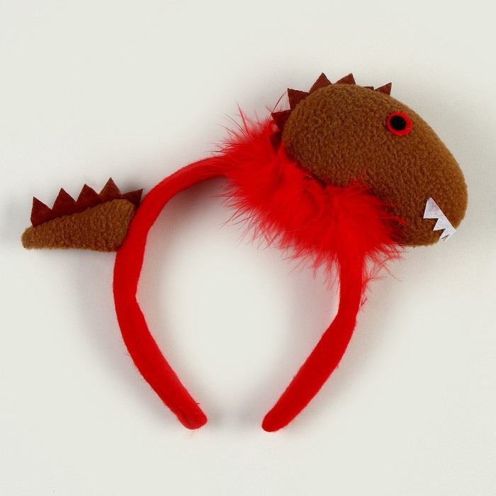 Карнавальный ободок &laquo;Зубастый дракончик&raquo;, цвета МИКС