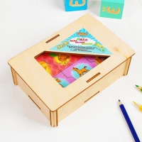 Набор»Мама, малыш, жилище», (пазл-тройной), элемент 5,5 × 5,5 см, 16 мини-пазлов Набор»Мама, малыш, жилище», (пазл-тройной), элемент 5,5 × 5,5 см, 16 мини-пазлов