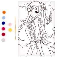 Картина по номерам для детей &laquo;Розовые мечты&raquo;, 20 х 30 см