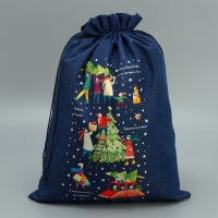 Мешок с термонаклейкой &laquo;Семья&raquo;, 30 х 40 см +/- 1.5 см, Новый год