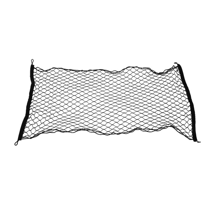 Сетка багажная TORSO 110&times;60 см, 4 крючка, крепление