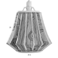 Светильник BayerLux "Десси" Е27 15Вт 29х29х25-125 см Светильник BayerLux "Десси" Е27 15Вт 29х29х25-125 см
