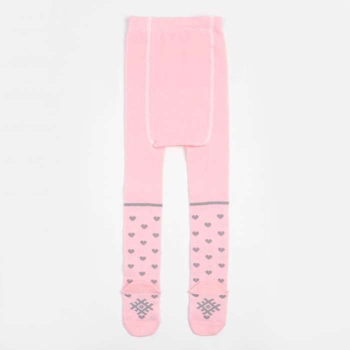 Колготки детские KAFTAN Колготки детские KAFTAN "Сердечки" 116-122 см, розовый