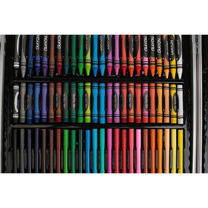 Набор для рисования, в чемоданчике ПВХ, розовый Набор для рисования, в чемоданчике ПВХ, розовый