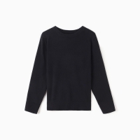 Джемпер для мальчика школьный, цвет чёрный, рост 140 см