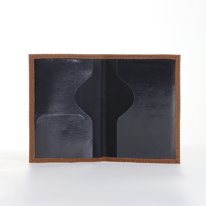 Обложка для паспорта, цвет коричневый Обложка для паспорта, цвет коричневый