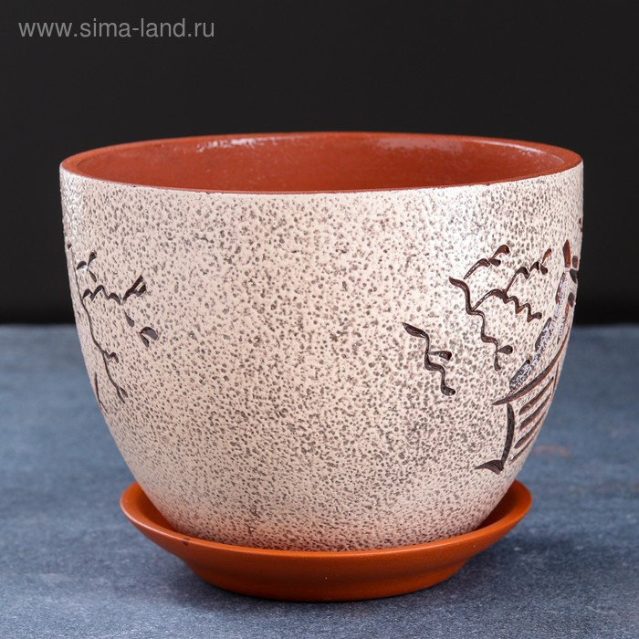 Горшок цветочный япония 2,3 л