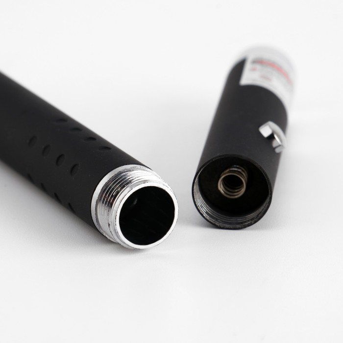 Лазерная указка, дальность 500 м, 405 нм, 2 ААА, красный луч, 15.5 х 1.5 см Лазерная указка, дальность 500 м, 405 нм, 2 ААА, красный луч, 15.5 х 1.5 см