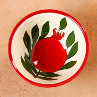 Коса Риштанская Керамика "Гранат", 18 см, большая, разноцветная Коса Риштанская Керамика "Гранат", 18 см, большая, разноцветная