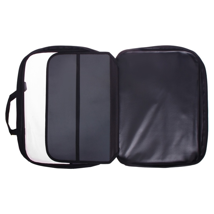 Папка для труда А4, 335 х 260 х 60 мм, с ручками, текстиль, ПВХ, с наполнением 13 предметов, Calligrata, ПТР-111, Папка для труда А4, 335 х 260 х 60 мм, с ручками, текстиль, ПВХ, с наполнением 13 предметов, Calligrata, ПТР-111, "Тачка"