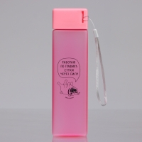 Бутылка для воды &laquo;Работаю по графику&raquo;, 450 мл