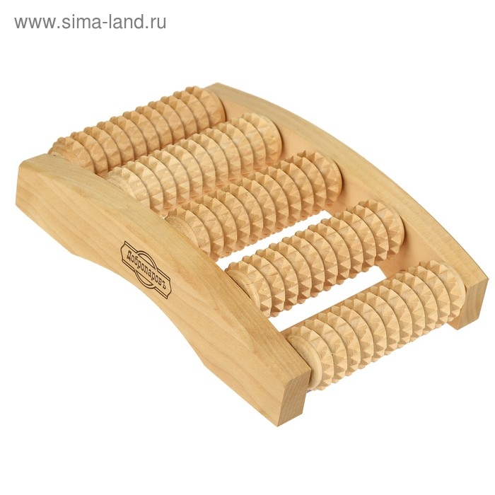 Массажер банный для ног Массажер банный для ног "Добропаровъ" роликовый, комбинированный, малый