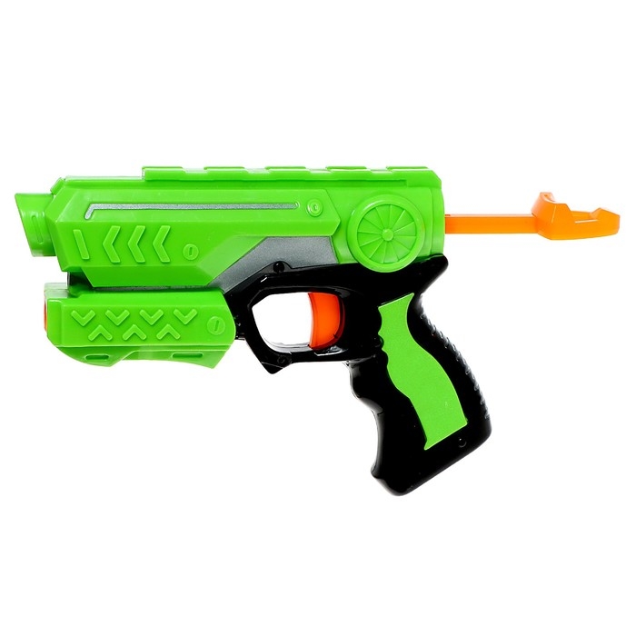 Бластер Smal gun, стреляет мягкими пулями, цвет МИКС