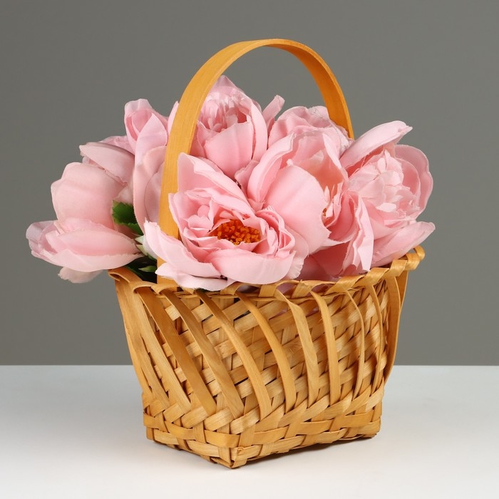 Корзина плетеная, 18 x 14 x 10,5/23 см, секвойя Корзина плетеная, 18 x 14 x 10,5/23 см, секвойя