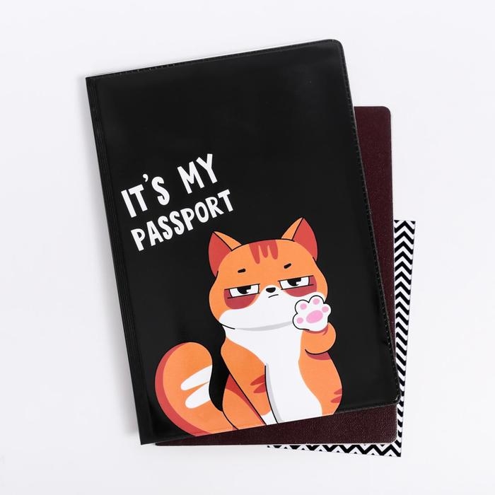Обложка на паспорт &laquo; Это мой паспорт&raquo;, ПВХ