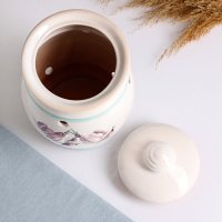 Банка для хранения чеснока "Глазурь" 2 л Банка для хранения чеснока "Глазурь" 2 л