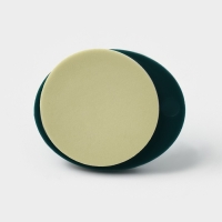 Крючки самоклеящиеся Доляна Gold, 3 шт, 4&times;4&times;2,5 см, цвет зелёный