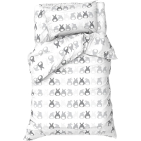 Постельное бельё Этель 1,5 сп &laquo;Милые хвостики&raquo;, 143х215 см, 150х214 см, 50х70 см -1 шт, 100 % хлопок, бязь