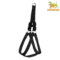 Шлейка "Комфорт" комбинированная, 2 см, ОШ 38-55 см, ОГ 40-60 см, чёрная Шлейка "Комфорт" комбинированная, 2 см, ОШ 38-55 см, ОГ 40-60 см, чёрная