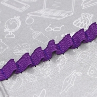 Пенал 1 секция 130 х 190 х 27 мм, откидная планка, текстильный, ПКТ 07-20 "Индийский цветок" 72215