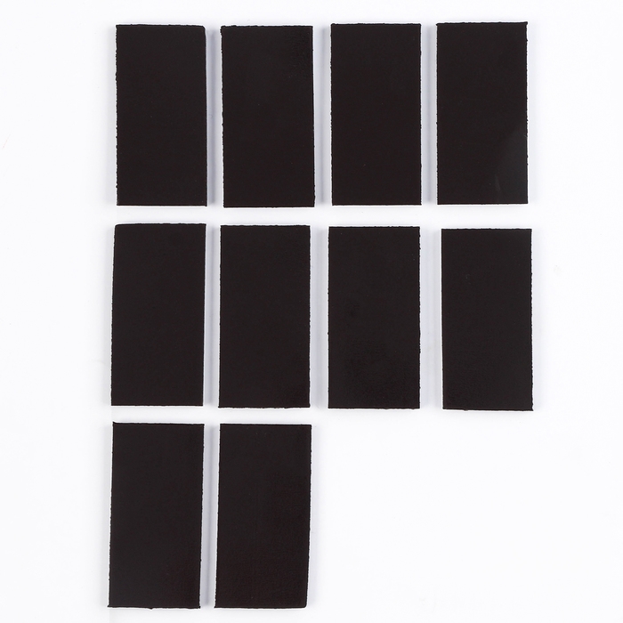 Магнит на клеевой основе &laquo;Прямоугольник&raquo; размер 1 шт. 4 &times; 2 см, набор 10 шт.