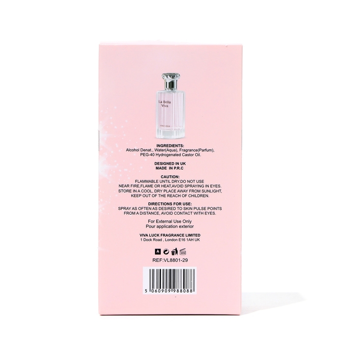 Туалетная вода женская La Bella Viva, 100 мл