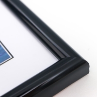 Фоторамка пластик "Радуга" 15х21 см, чёрный Фоторамка пластик "Радуга" 15х21 см, чёрный