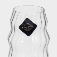 Стаканы &laquo;Леон&raquo;, 500 мл, 9&times;12 см, набор 2 шт, стекло, прозрачные