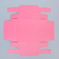 Коробка для конфет, кондитерская упаковка, 16 ячеек, &laquo;Цветы&raquo; 17.7 х 17.7 х 3.8 см