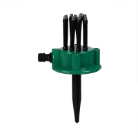 Распылитель-дождеватель, 12 форсунок, под коннектор, пика, пластик, Greengo Распылитель-дождеватель, 12 форсунок, под коннектор, пика, пластик, Greengo