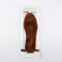 Стельки для обуви, универсальные, р-р RU до 38 (р-р Пр-ля до 40), 25 см, пара, цвет коричневый Стельки для обуви, универсальные, р-р RU до 38 (р-р Пр-ля до 40), 25 см, пара, цвет коричневый