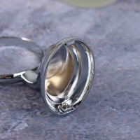 Стакан стеклянный матовый Штольц St&ouml;lz &laquo;Шарм&raquo;, с держателем