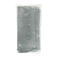 Тряпка для зачистки металла, CARTAGE, металлическая, 1 слой, 20&times;20 cм, набор 5 шт