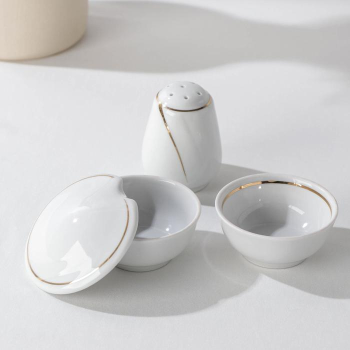 Сервиз столовый фарфоровый «Бомонд», 37 предметов, 2 вида тарелок Сервиз столовый фарфоровый «Бомонд», 37 предметов, 2 вида тарелок